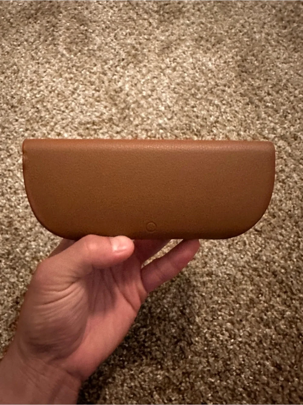 Ray-Ban Black Frame Glasses with Brown Leather Case